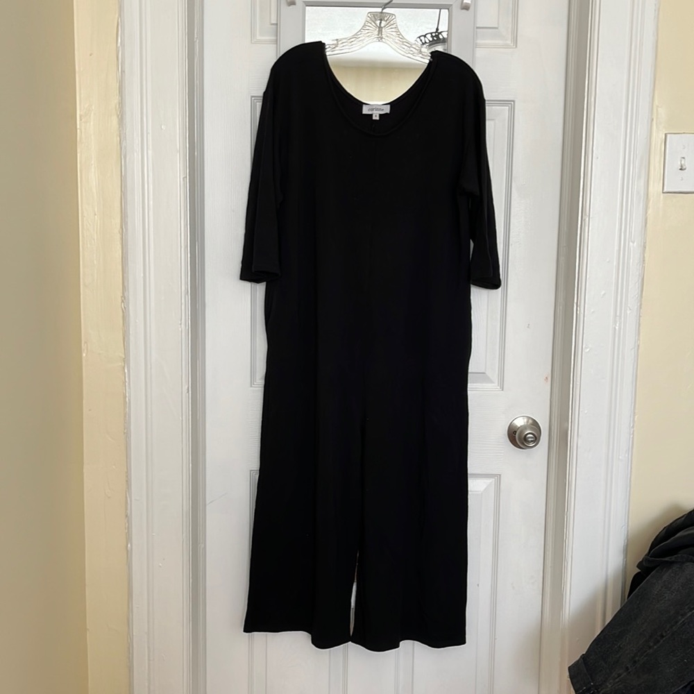 Black Corinne Collection Jumpsuit